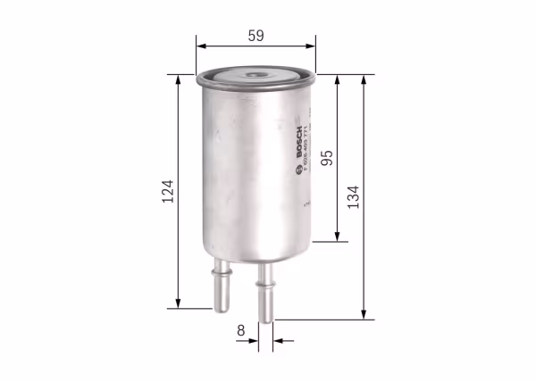 BOSCH Filtro carburante