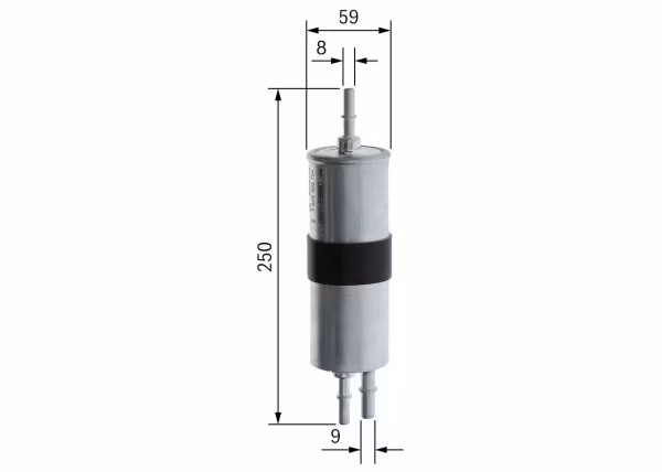 BOSCH Filtro carburante
