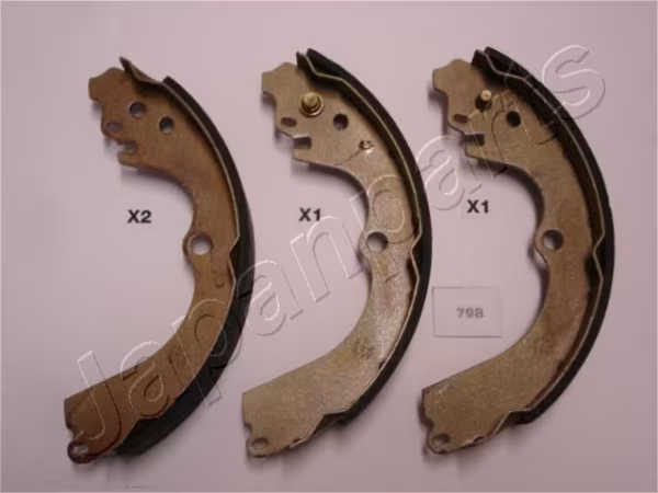 JAPANPARTS Kit ganasce freno