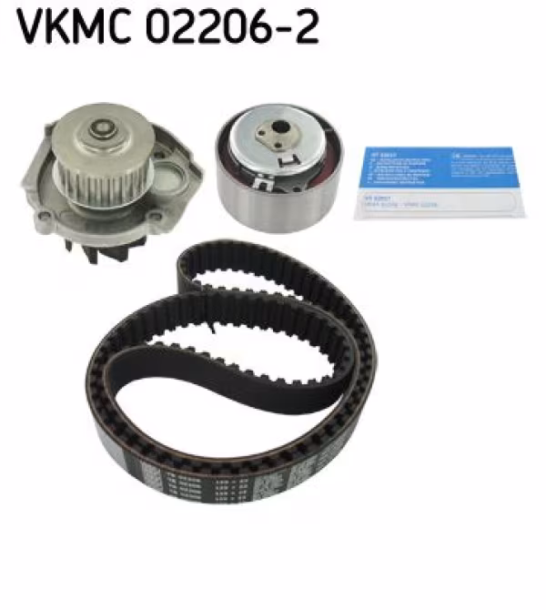 SKF Pompa acqua + Kit cinghie dentate