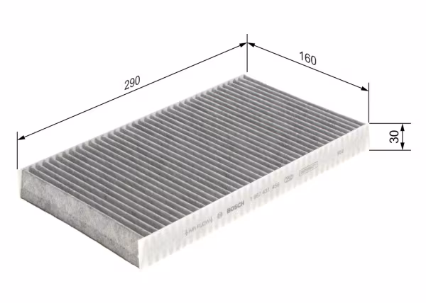 BOSCH Filtro, Aria abitacolo