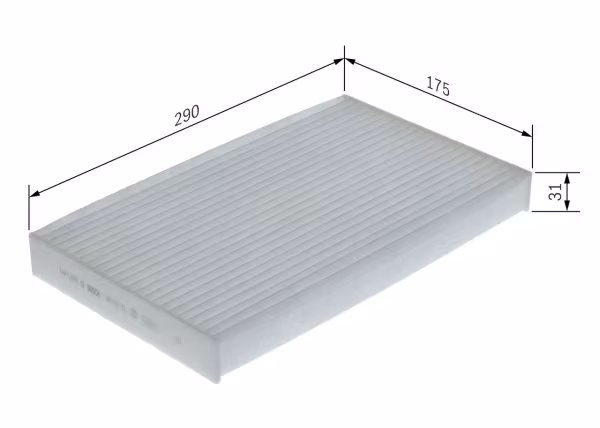 Filtro, Aria abitacolo