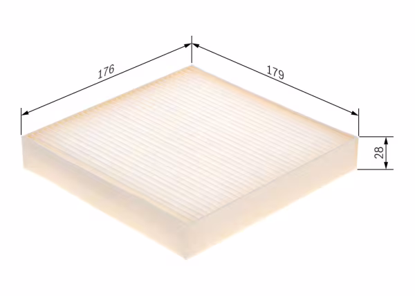 BOSCH Filtro, Aria abitacolo
