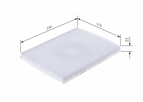 BOSCH Filtro, Aria abitacolo