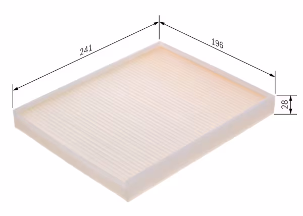 BOSCH Filtro, Aria abitacolo