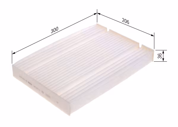 BOSCH Filtro, Aria abitacolo