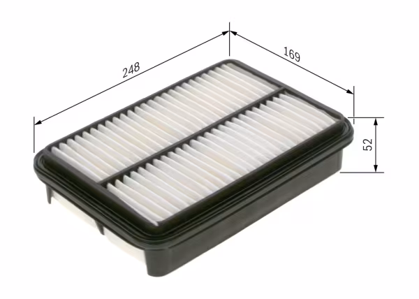 BOSCH Filtro aria