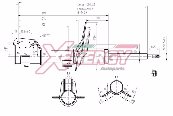 AP XENERGY Ammortizzatore