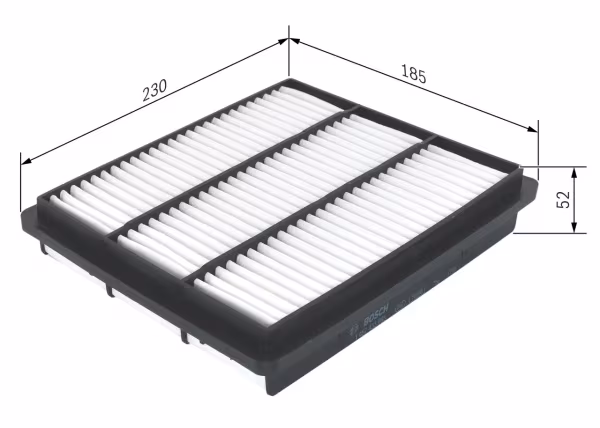 BOSCH Filtro aria