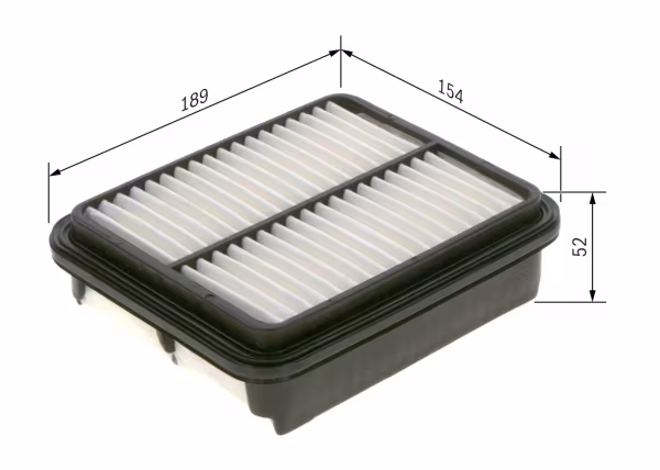 BOSCH Filtro aria