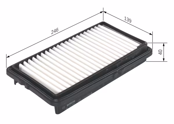 BOSCH Filtro aria