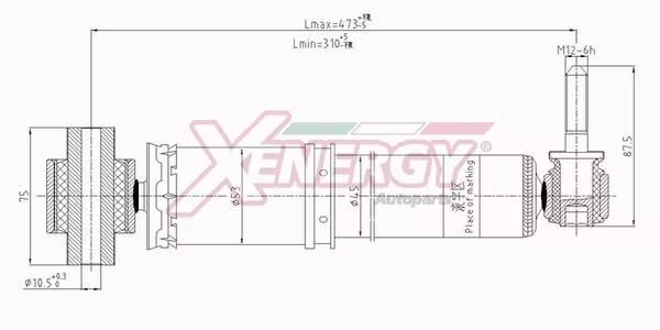 AP XENERGY Ammortizzatore