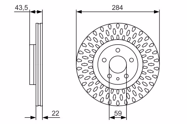 BOSCH DISCO FRENO