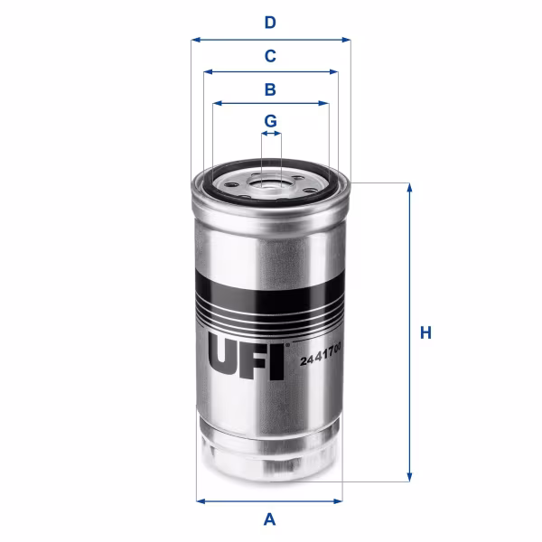 UFI Filtro carburante