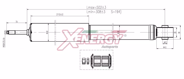 AP XENERGY Ammortizzatore