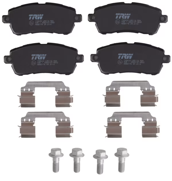 Kit pastiglie freno, Freno a disco