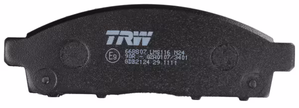TRW Kit pastiglie freno, Freno a disco