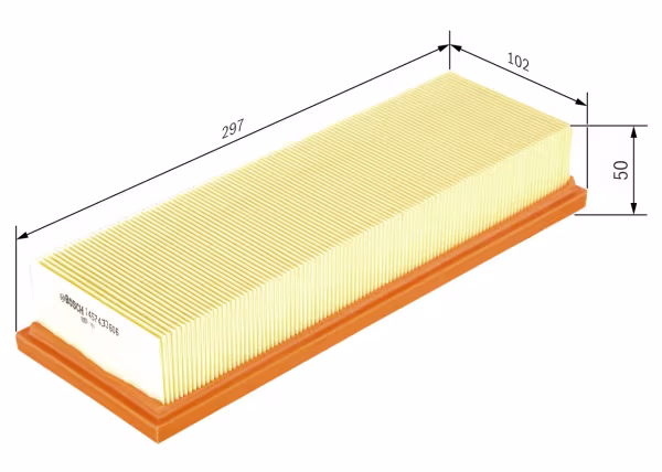 BOSCH Filtro aria