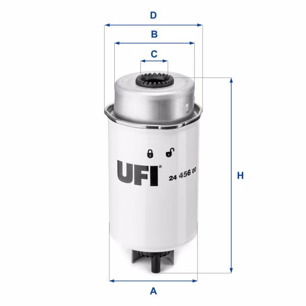 UFI Filtro carburante