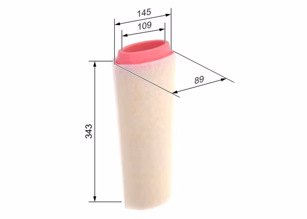 BOSCH Filtro aria