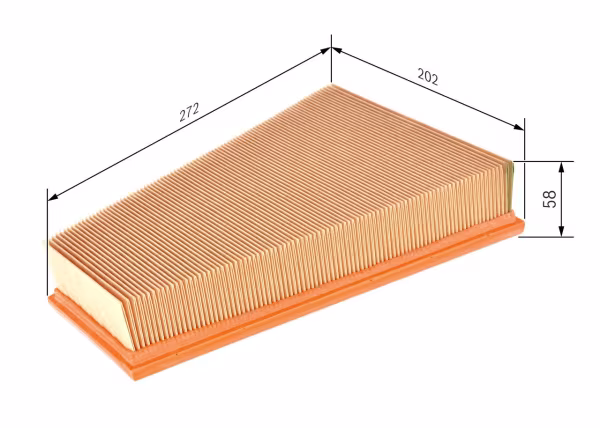 BOSCH Filtro aria