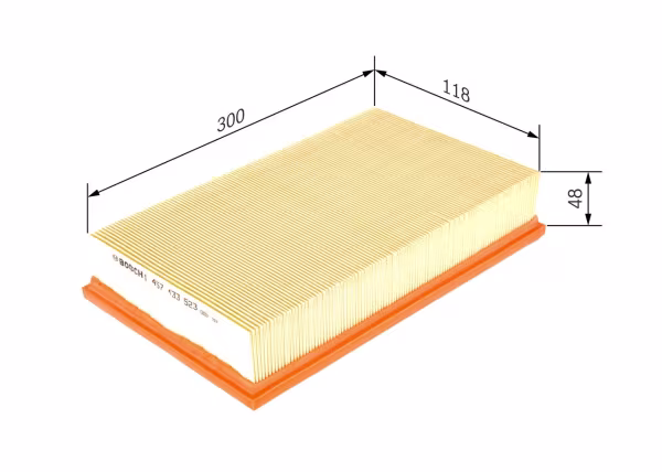 BOSCH Filtro aria