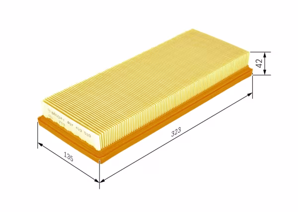 BOSCH Filtro aria