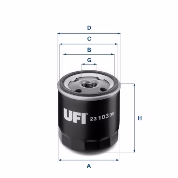 UFI Filtro olio