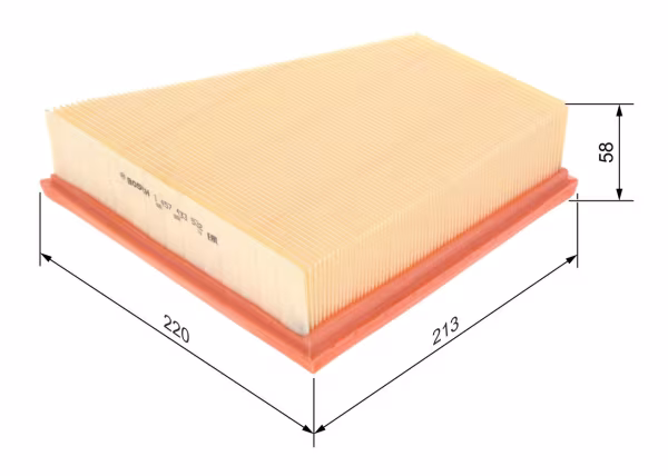 BOSCH Filtro aria