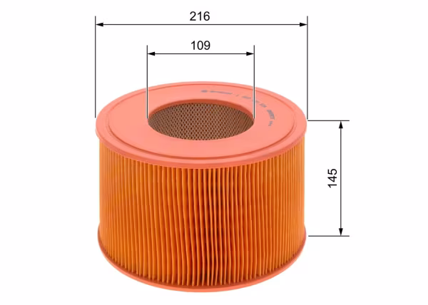 BOSCH Filtro aria