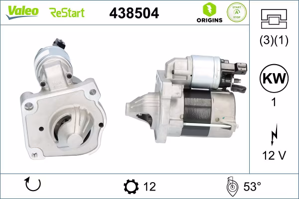 VALEO Motorino d\'avviamento
