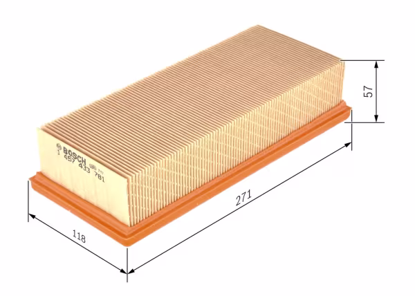 BOSCH Filtro aria