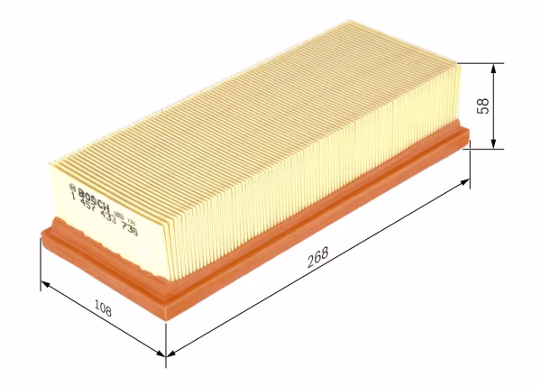 BOSCH Filtro aria