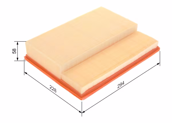 BOSCH Filtro aria