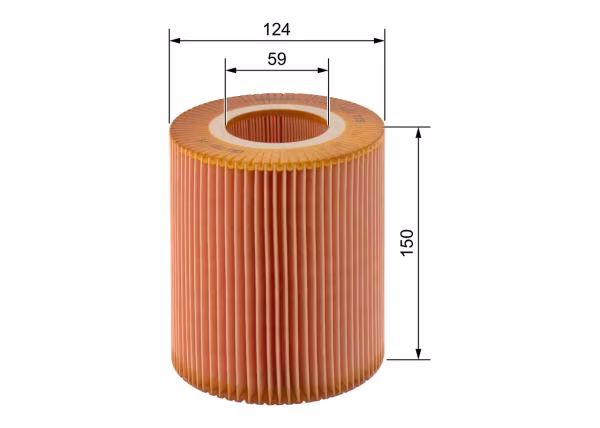BOSCH Filtro aria