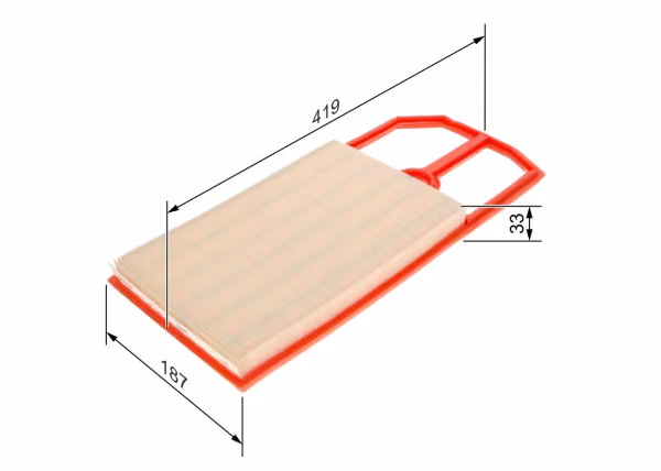 BOSCH Filtro aria