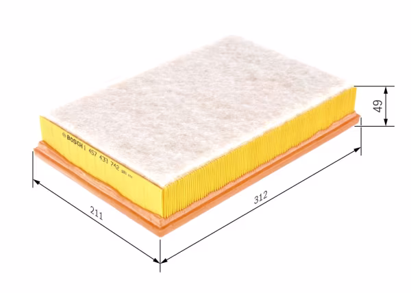 BOSCH Filtro aria
