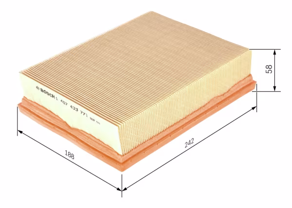 BOSCH Filtro aria