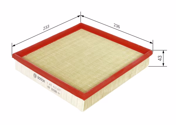 BOSCH Filtro aria