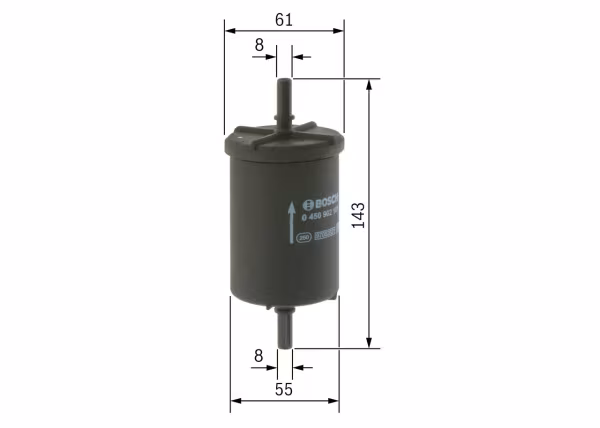 BOSCH Filtro carburante