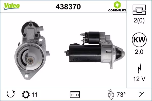 VALEO Motorino d\'avviamento