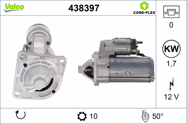VALEO Motorino d\'avviamento