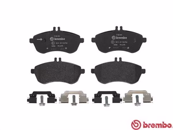 BREMBO Kit pastiglie freno, Freno a disco