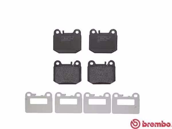 BREMBO Kit pastiglie freno, Freno a disco