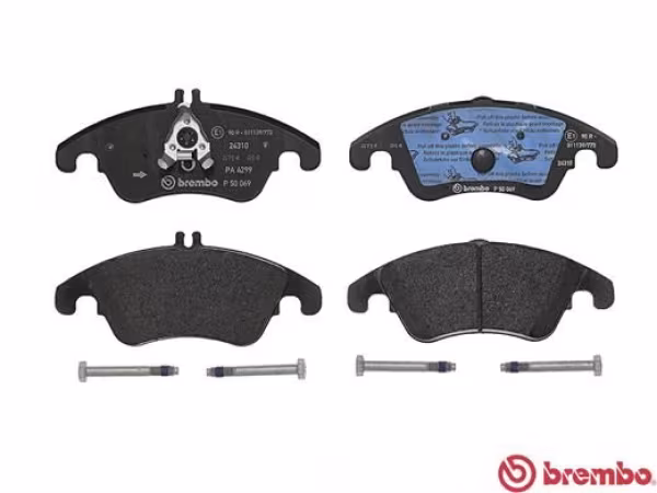 BREMBO Kit pastiglie freno, Freno a disco