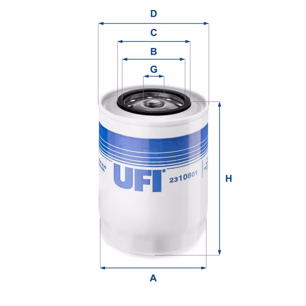 UFI Filtro olio