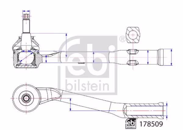 FEBI BILSTEIN Testa barra d\'accoppiamento