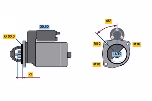 BOSCH Motorino d\'avviamento