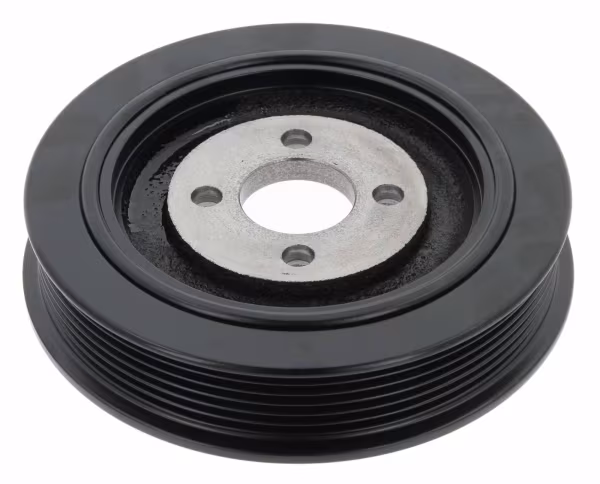 Puleggia cinghia, Albero a gomiti