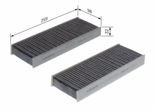 BOSCH Filtro, Aria abitacolo